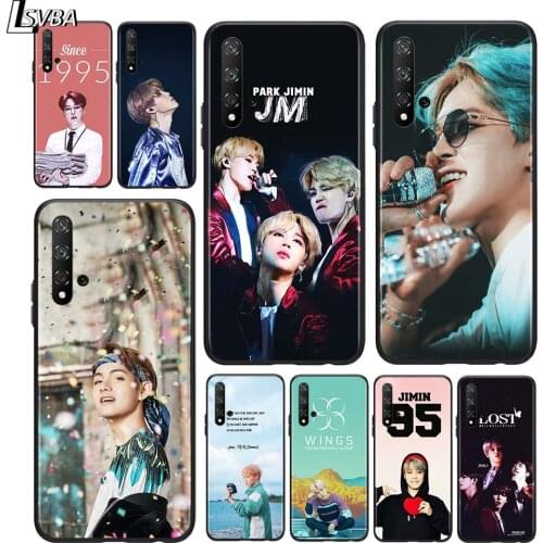 Park Jimin K Pop for Huawei Honor 9X Lite 8X 9S 9A 9C 30 20 10i 20 10 10i 9 Lite 8C 8A 7C 7A Pro Black Phone Case