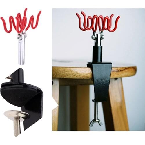 High-Quality Airbrush Holder Clipped on the Table Hold Up Two Spray Tattoos Guns for Keeping the Airbrush Blance