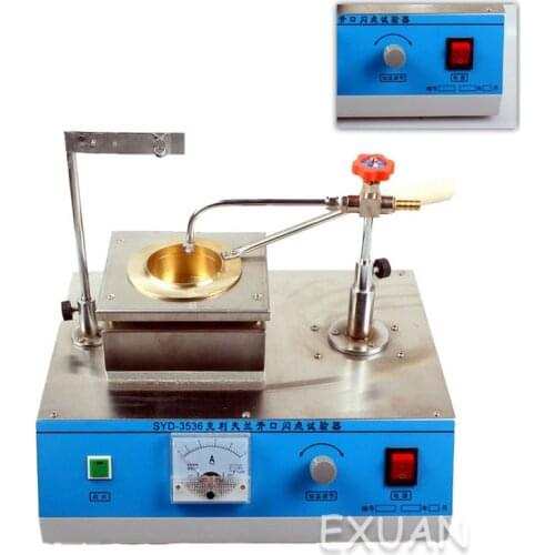 SYD-3536 Cleveland Open Flash Ignition Point Test Instrument Open Asphalt Ignition Point Tester 220V Laboratory Equipment