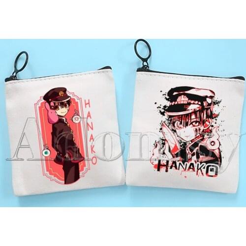 Japanese Anime Toilet Bound Hanako Kun Korean Style Cartoon Printed Canvas Bag Design Canvas Simple and Fashionable Storage Bag