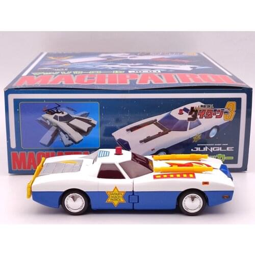 Jungle JD-01 Daitarn 3 Mach Attacher/Mach Patrol Diecast Limited Collection Auto Model