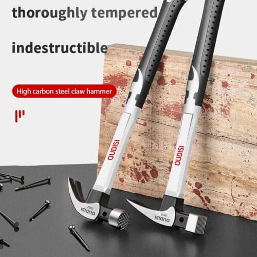 400mm Claw Hammer Professional Woodworking Joinery Home Carpentry Hand Hammer Nail Hammer Non-slip Multi-function Handle Hammer