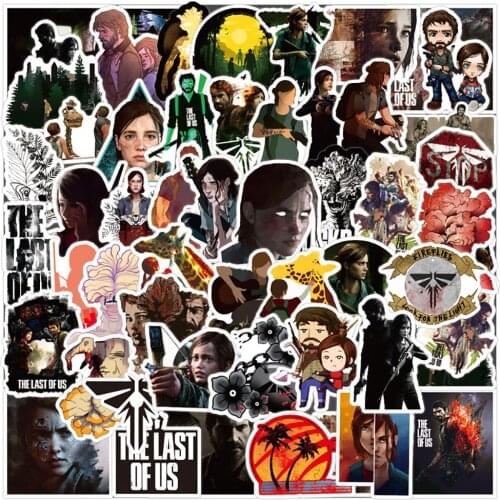 10/30/50PCS Game The Last of Us Stickers DIY Travel Luggage Fridge Laptop Cool Classic Toy Graffiti Sticker for Kid Toys Gift