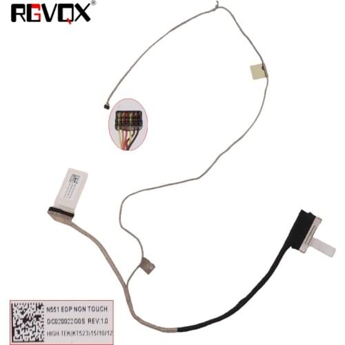 New Original Laptop LCD Cable for Asus N551 N551JM N551JK N551JB N551JQ GL551JM G551 3pin PN DC020022O0S Replacement LVDS Cable