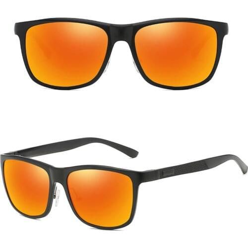 Al-mg Alloy Cool Sports Men Women Polarized Sun Glasses Polarized Sunglasses Custom Made Myopia Minus Prescription Lens -1 to -6