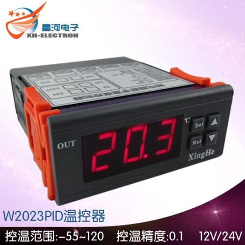 PID XH-W2023 temperature controller solid state output 0.1 precision temperature control 12V/24V auto tuning