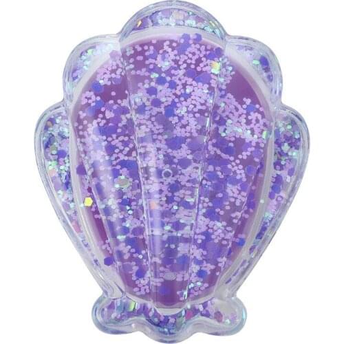 Tangle Hair Brush Shell Quicksand Comb Handle Detangling Comb Professional Magic Straightening Combs Salon Styling Tool