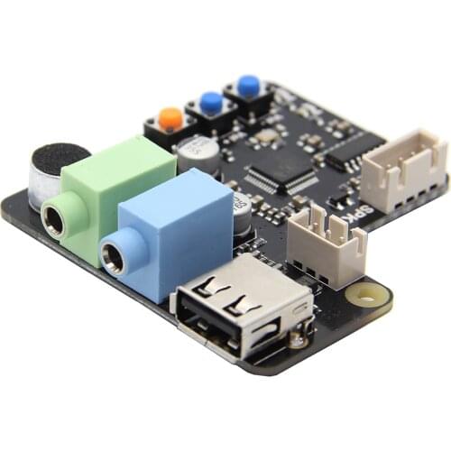 Raspberry Pi X350 USB Audio Card with Microphone Input / Audio Input & Output For PC/Raspberry Pi 3 Model B+(plus)/3B/2B