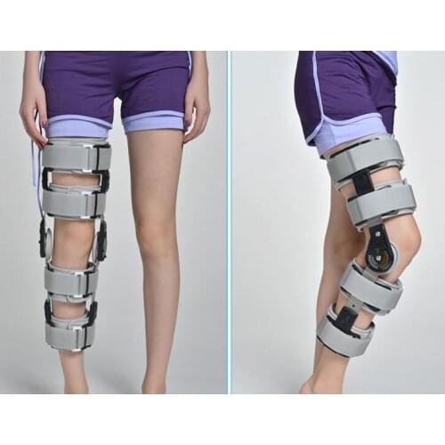 Post-OP knee brace Adjustable knee brace bracket fixed lower limb knee orthosis fracture meniscus injury rehabilitation kneepad