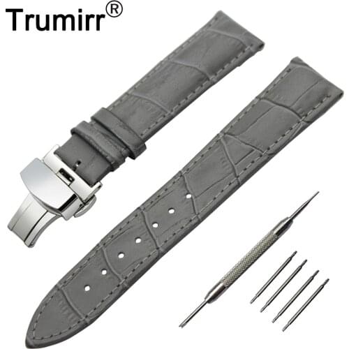 22mm Genuine Leather Watch Band for Vector Luna / Meridian, for Xiaomi Smartwatch Huami Amazfit Strap Wrist Belt Bracelet