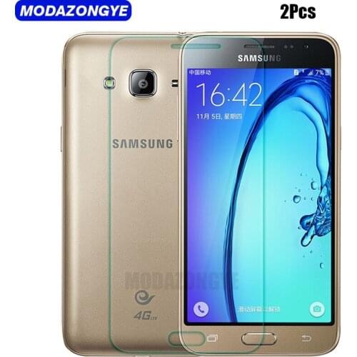 2Pc For Tempered Glass Samsung J3 2016 Screen Protector For Samsung Galaxy J3 2016 J320 J320H J320F SM-J320F Protective Film