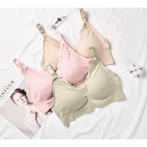Maternity nursing bra pregnant women underwear breastfeeding bra