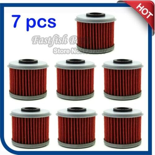 7 pcs/pack Oil Filter For HUSQVARNA TE250 TE310 TE310R TC250 TC250R TXC250 TXC250R TXC310 Dirt Bike