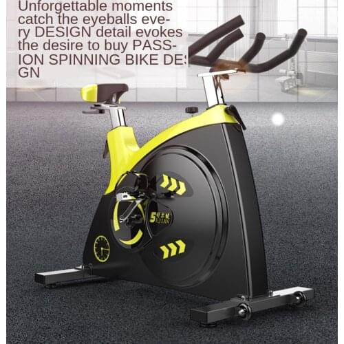 Mute Leather Belt Commercial Exercise Bike Sports Fitness Bike Household Exercise Bike Gym Only Bicycle