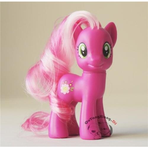 P8-077 Action Figures 8cm Little Cute Horse Model Doll sunflower Anime Toys for Children