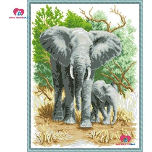 Diy beads embroidery Elephant beadwork home decor crafts needlework kits accessories Gifts pearl embroidery Partial embroidery