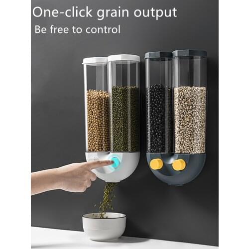 Sealed can grain storage box storage tank large capacity kitchen bean grain partition kitchen storage container food storage