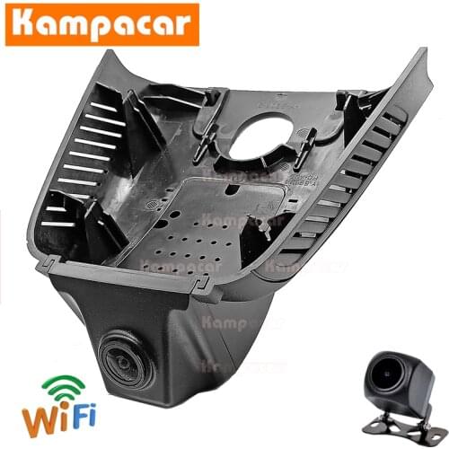 Kampacar BZ53-D DashCam For Mercedes Benz A Class w177 w176 A200 A220 A250 A250e A260 A35 A45 A180 AMG 4Matic Dual Lens Car Dvr