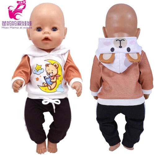 43 Cm Reborn Baby Doll Sweater 17 Inch Baby Dolls Coat Children Girl Gifts Doll Jacket