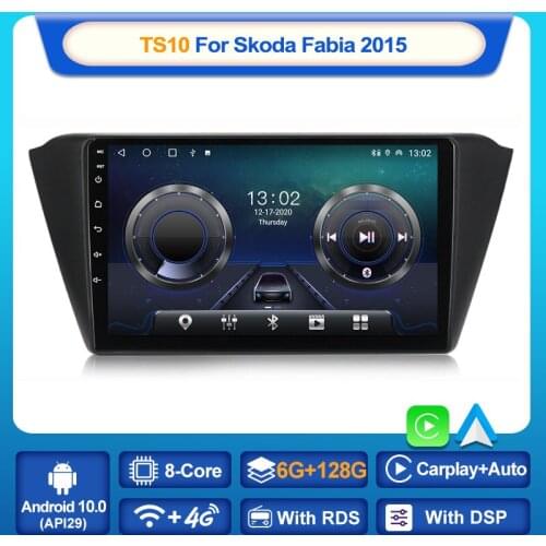 MEKEDE 4G LTE Android 10.0 For Skoda Fabia 3 III 2015 2016 2017 2018 2019 Multimedia Stereo Car DVD Player Navigation GPS Radio
