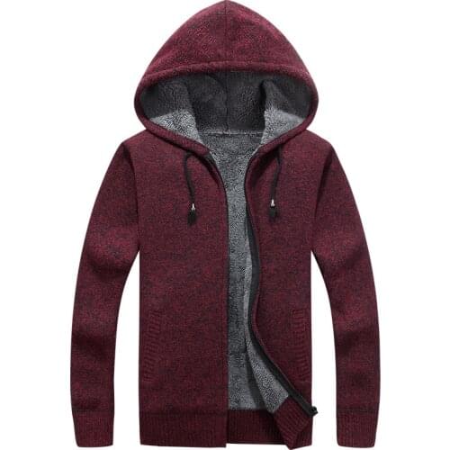 Mens cardigan sweater autumn and winter wear new Korean version of self-cultivation trend leisure knitted sweater mens sweater