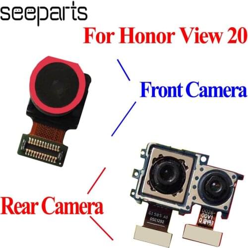 Original For Huawei Honor View 20 Front Camera Flex Cable View20 Rear Camera Replacement Parts Honor V20 Front Back Camera Cable