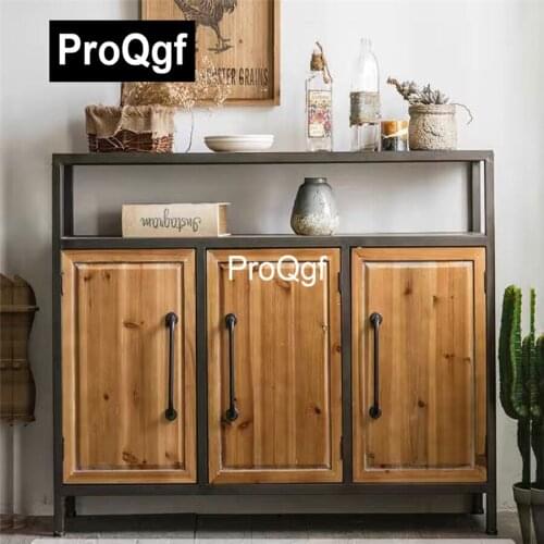 QGF 1Pcs A Set Prodgf ins Industrial Style Sideboard Kitchen Cabinet