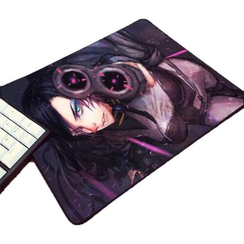 Mairuige Cool Sexy Ergo Proxy Anime Girls Beautiful Art Printed Mousepad Rubber Non-slip Mini Pc Table Desk Mice Mat Mouse Pad