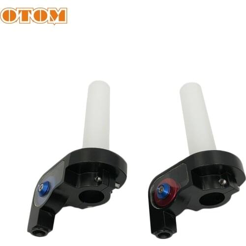 OTOM Universal Motorcycle Handlebar Throttle Grips Quick Twister Action Gas Throttle Settle Accelerator For HONDA CB CG 125-230