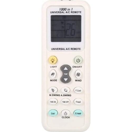 Universal 1000 in 1 K-1028E LCD Low Power Consumption Air Condition A/C Remote Control Controller