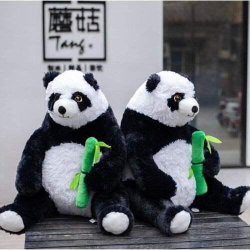 1PC 50cm Large Size Cute Fat Panda Doll Plush Toy Baby Bear Pillow Cartoon Panda Doll Kids Toys Baby Birthday Gift For Children