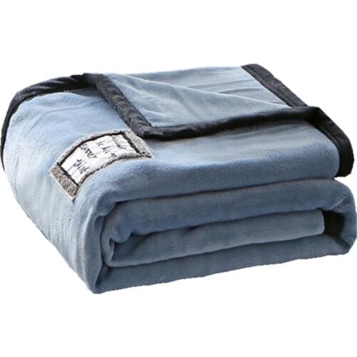 100x150cm Thickening Flannel Nap Blanket Soft Warm Sofa Living Room Dormitory Car Childrens Room Air-conditioned Room Office