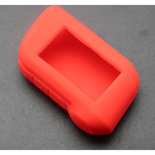 2 pcs/lot A93 A96 Keychain Silicone Cover Key Case for Starline A93 A39 A36 Two Way Car Alarm Remote Controller A63