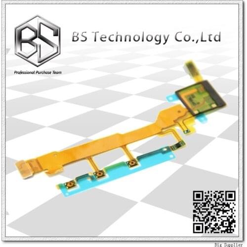 5pcs/lot Original for Sony Xperia Z L36h C6602 C6603 Power Flex with Volume and Microphone