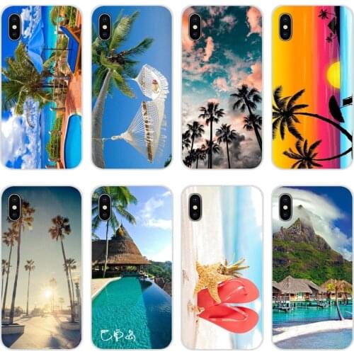 Accessories Phone Cases Covers For Huawei Y5 Y6 Y7 Y9 Prime Pro GR3 GR5 2017 2018 2019 Y3II Y5II Y6II Summer Beach Sea Starfish