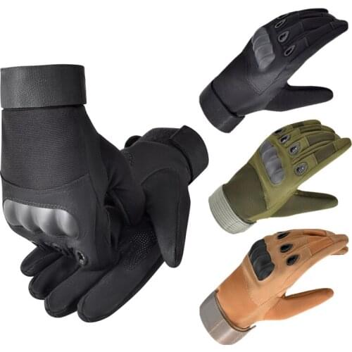 Armor Protection Shell Gloves Men Riding Cycling Army Military Mens Gloves Tactical Outdoor Sports Full Finger Tactical Gloves
