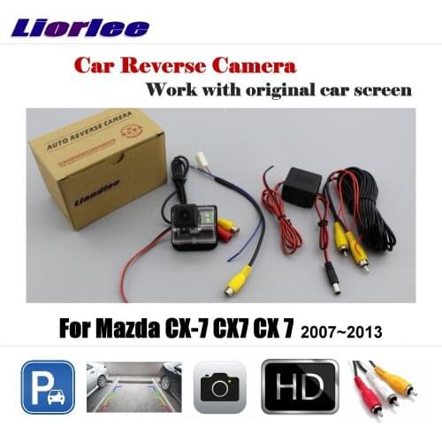 Car Rearview Reversing Parking Camera For Mazda CX-7 CX7 CX 7 2007~2013 Display / Rear View Backup Back CAM