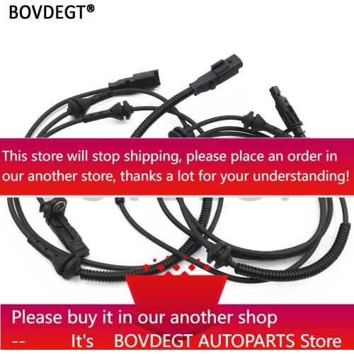 Front/Rear Left and Right 2pcs ABS Wheel Speed Sensor for CITROEN C6 PEUGEOT 407 6D SW Coupe etc. 4545A9 4545G7