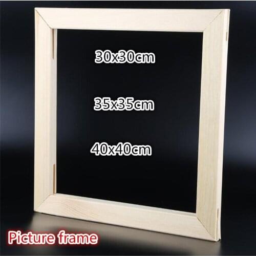 DIY Wood Frame Diamond Embroidery Accessories Diamond Painting Frame Tools Family Multifunction Picture Frame Print Photo Frame