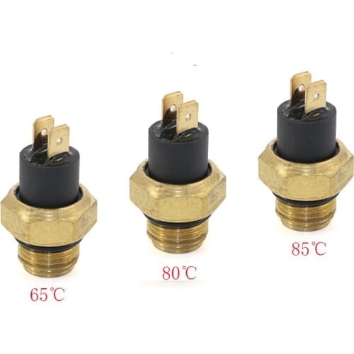 Motorcycle Electric Radiator Coolant Fan Water Temperature Thermostat Switch Temp Sensor M16 for 200 250 400 450