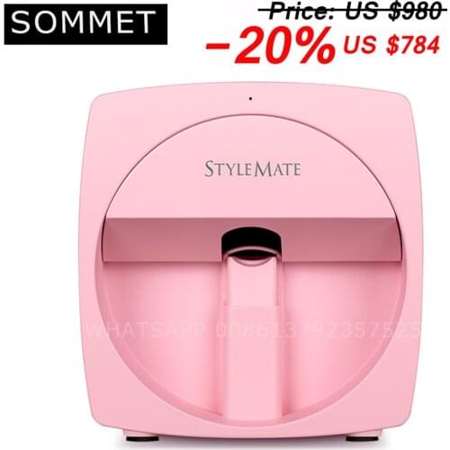 FREE SHIPPING O2 W1 mobile nail printer images Color Printing advance Nail Art Equipment nail art machine for salons