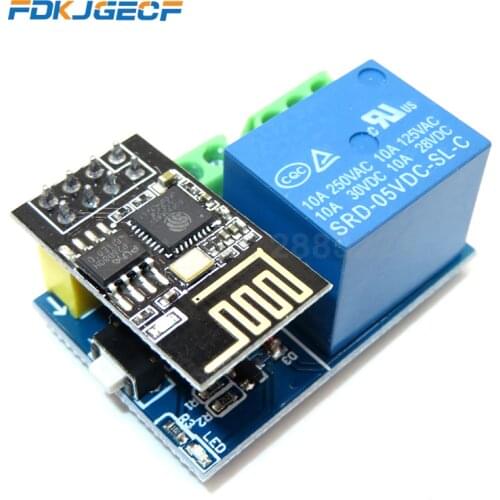 ESP8266 5V WiFi relay module LED Controller Things smart home remote control switch phone APP ESP-01S