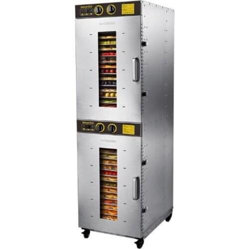 New Stainless Steel 32 Trays Food Dehydrator Fruit Drying Machine Dryer For Vegetables Dried Fruit Meat Drying Machine