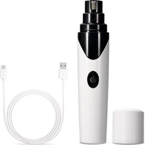 Rechargeable Nails Dog Cat Care Grooming USB Electric Pet Dog Nail Grinder Trimmer Clipper Pets Paws Nail Cutter