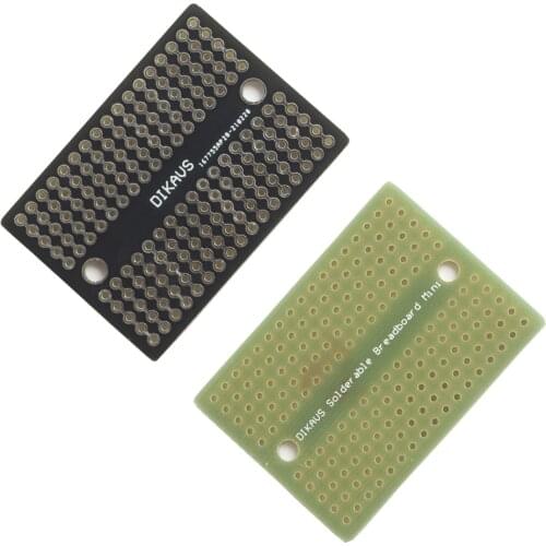 Solder-able Breadboard Mini Prototype Board Protoboard for Arduino (Pack of 5)