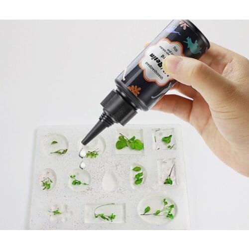 Clear Hard UV Glue Solar Cure Sunlight Activated Epoxy Resin Casting Resin Mold B36D