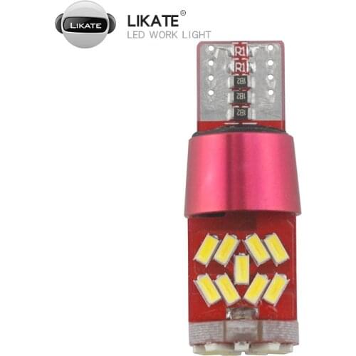 Factory Direct Sale T10 Side Lamp 3014 3W 27smd Automobile Led Daily Running Lamp Bright License Plate Lamp Wholesale