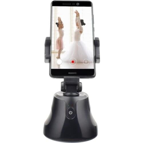 Auto Smart Shooting Selfie Stick 360° Object Tracking Holder All-in-one Rotation Face Tracking Camera Phone Holder 30