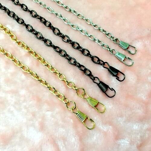 120cm Length Shoulder Bag Shoulder Bag 3 Color Metal Wallet Chain / Clutch Bag Chain handbag bag strap
