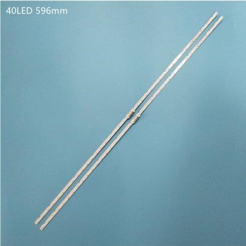 2 PCS LED Backlight strip for UE55NU7100 UE55NU7300 UE55NU7170U UE55NU7105 UE55NU7120 UN55NU7100 STS550AU9 HG55NJ678 UE55NU7400